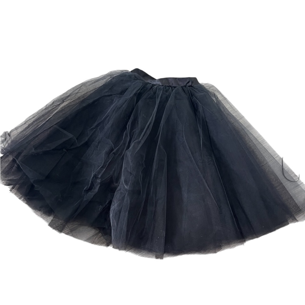Space 46 The Wendy Black Tulle Elegant Skirt Size Small